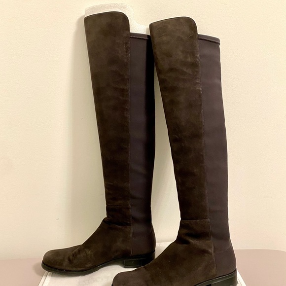 Authentic Stuart Weitzman 50/50 boots - Picture 4 of 12